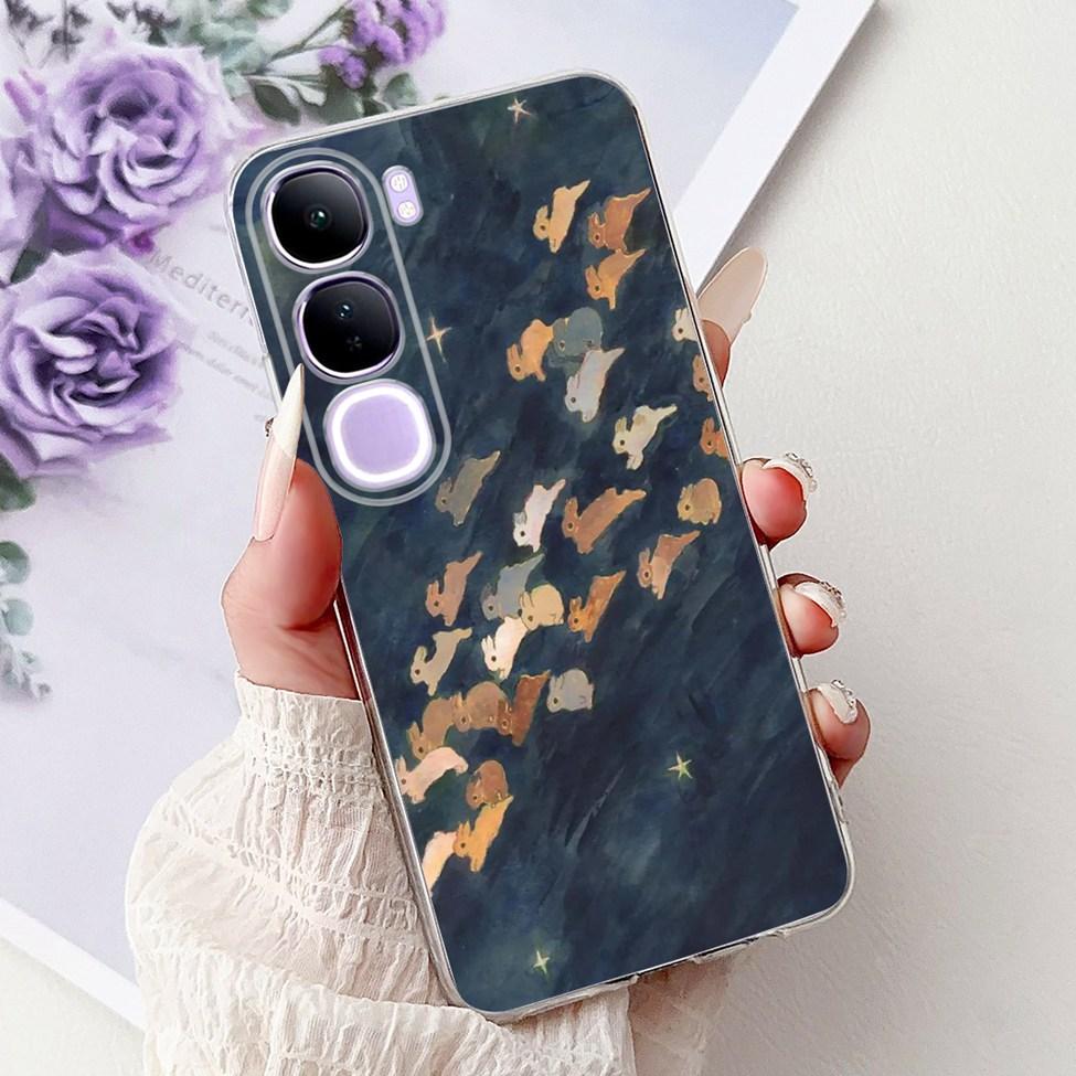 Clear For Vivo V40 Lite IDN Case 4G 5G Cute Cartoon Cool Luxury Funny Boys Girls Phone Case For vivo V40 Lite 5G IDN Back Cover