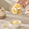 Electric Garlic Chopper with Stainless Steel Blades Mini Food Processor for Mincing Purees Portable Kitchen Gadget for Home Camping Travel