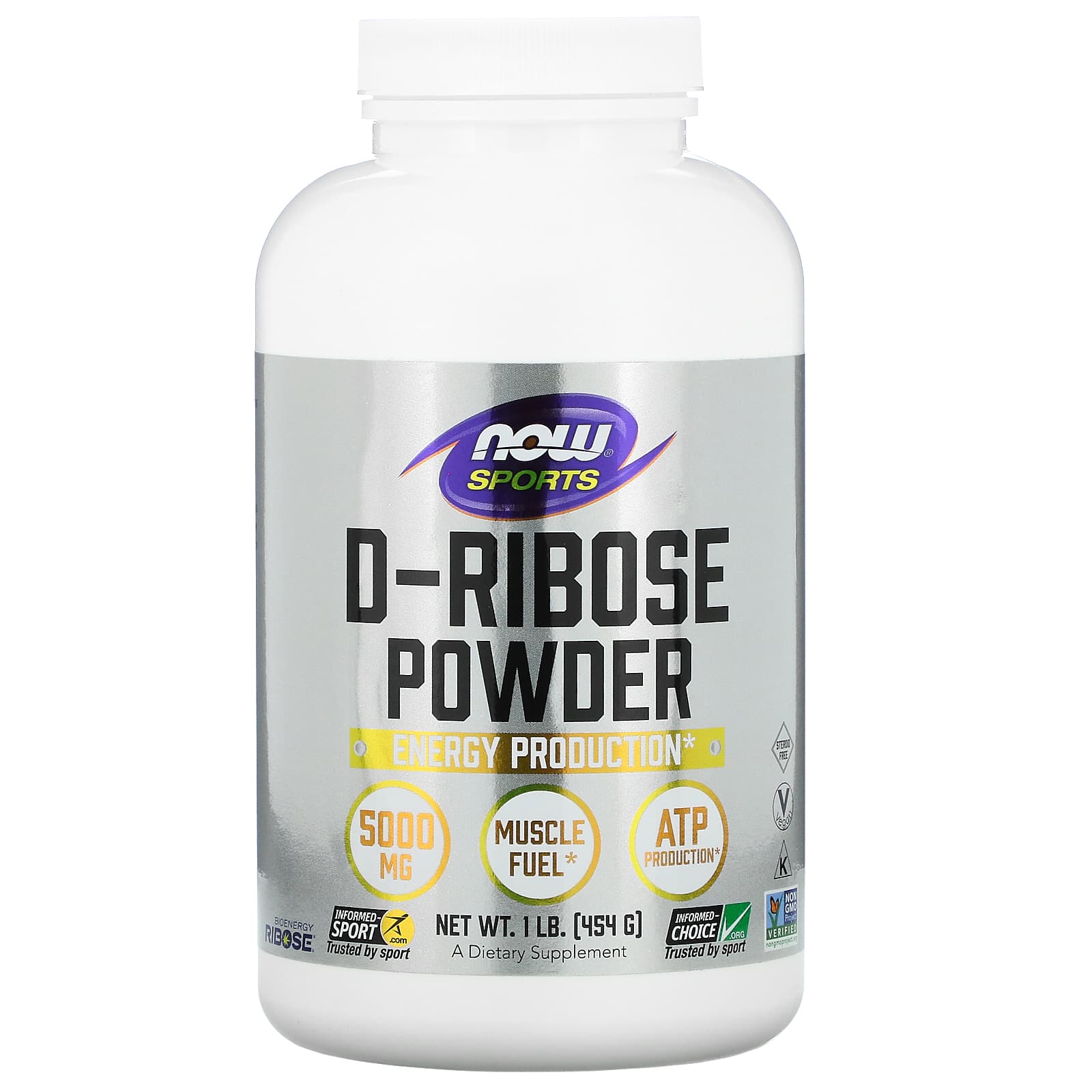 

Sports, D-Ribose Powder, 454G(1Lb)