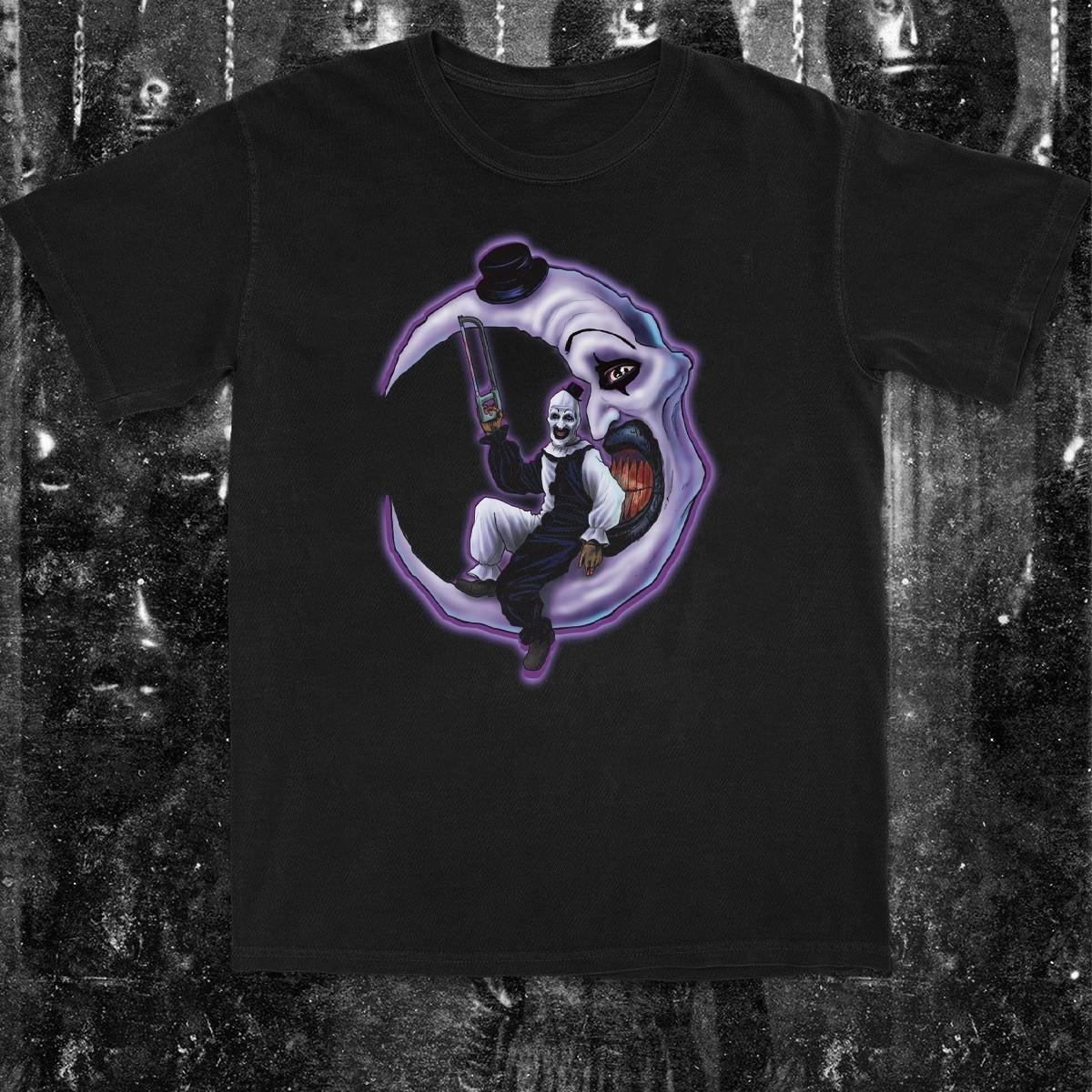 Retro T3rrifi3r Classic horror Graphic Tee Unisex Short Sleeve Shirt S-5XL S