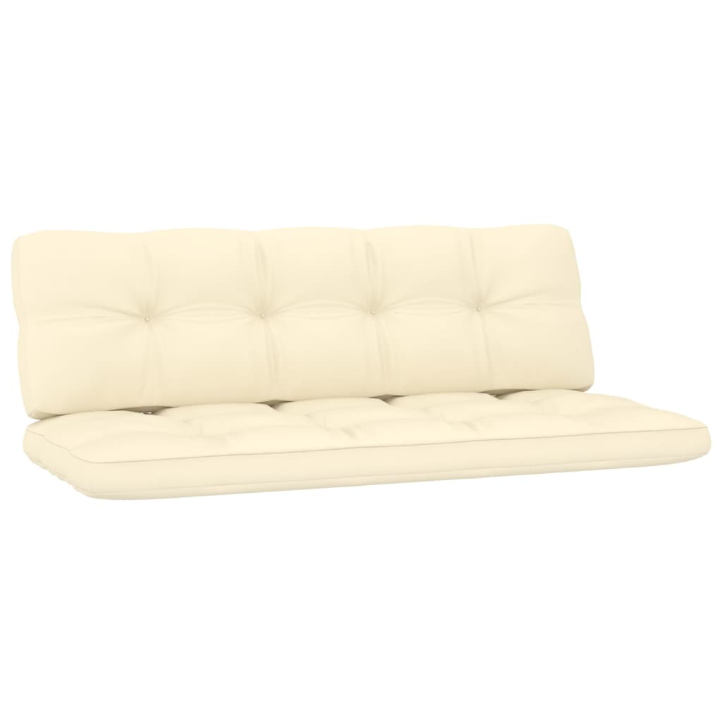 2 Piece Garden Lounge Set with Cushions Impregnated Pine Wood