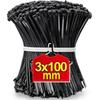 Nylon Cable Ties Reusable Adjustable Self-locking Zip Tie Fastening Rings Cable Wires Fixing Ties for Home Offices Industrial
