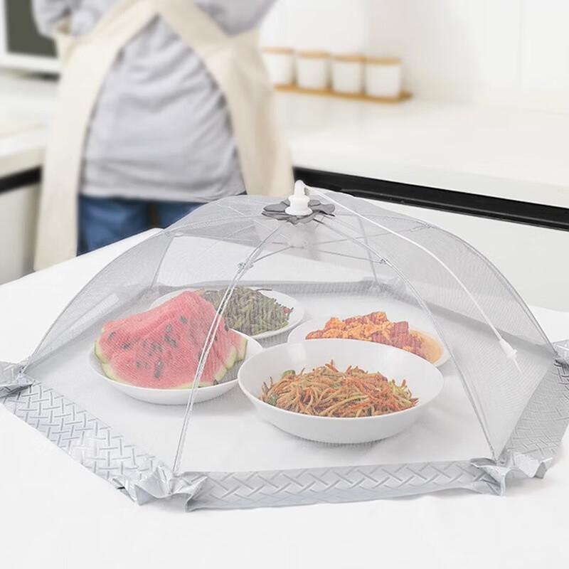 Foldable Mesh Food Cover Umbrella