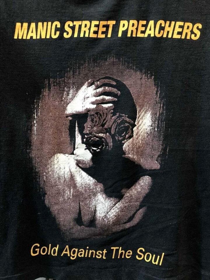 Manic Street Preachers Band Black Full Size T-Shirt TT1685 M