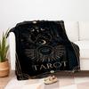 "Divine Guidance: The Ultimate Tarot Deck for Insightful Predictions"Blanket Flannel Throw Blanket for Sofa, Bed, Travel, Camping, Office