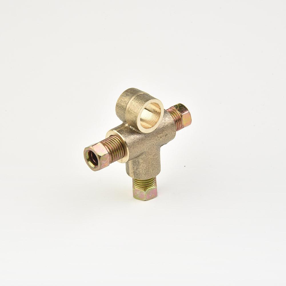 10mm Brake Pipe Unions 3 Way 3/16\" Brake Brake Pipe Fittings M10 Pipe