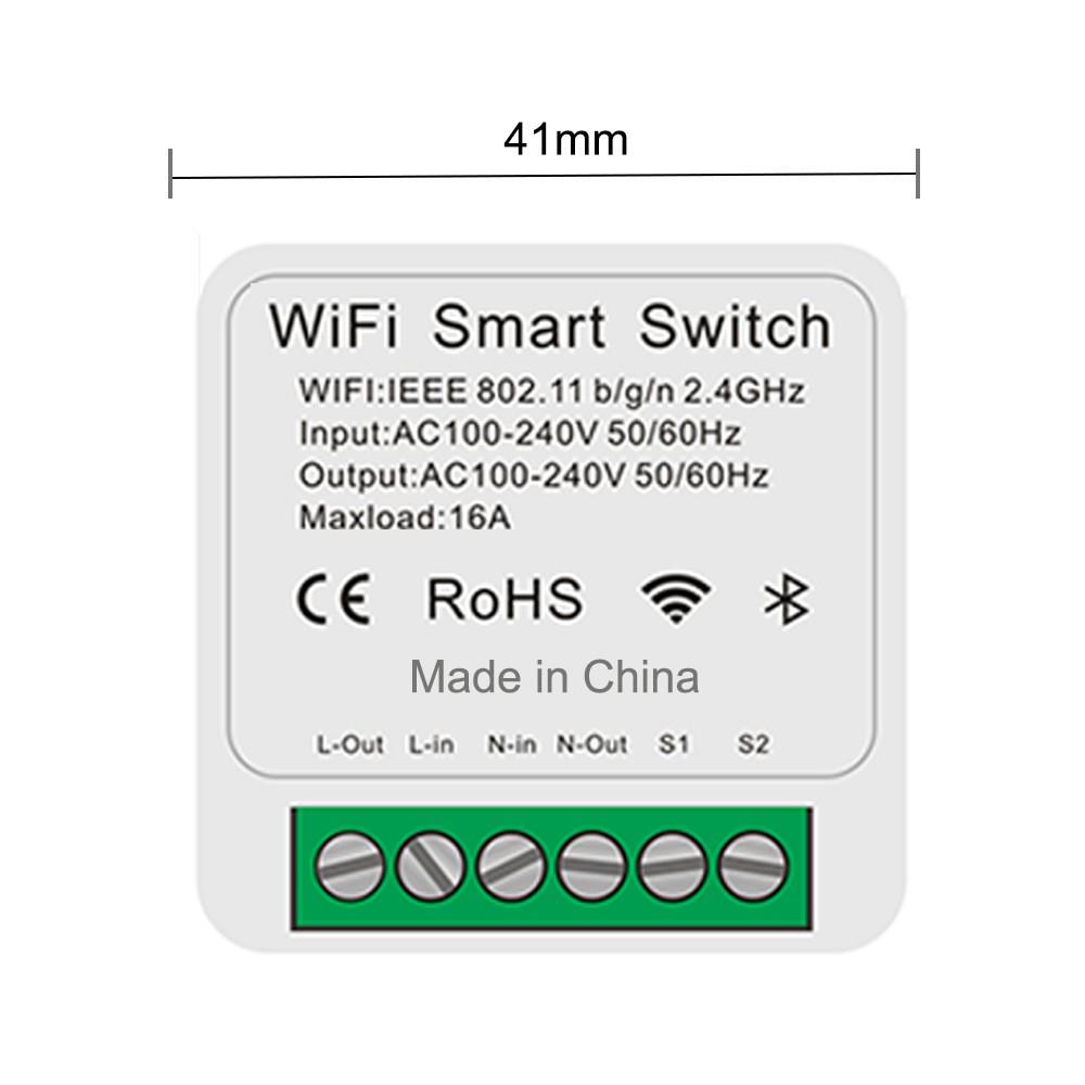 

Easy Weilian WiFi Smart Switch: App & Alexa Controlled, Mobile Timer, Dual Control, Concealed Installation