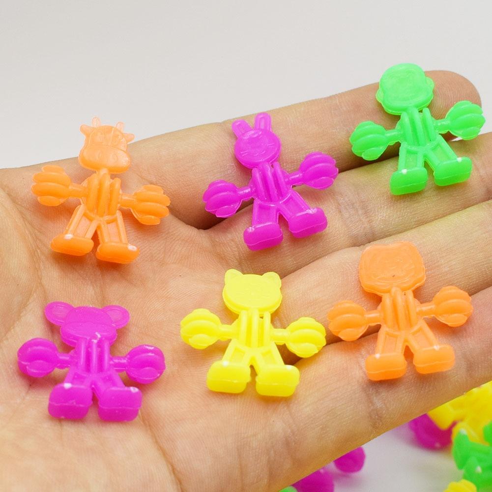 Animal Shape Building Blocks Toy For Kids Enhance Creativity And Problem-solving Skills Plastic Material