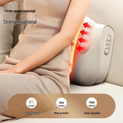 Zhigo Wireless Shiatsu Neck & Shoulder Massager with Heat CN Plug (adapter Included)