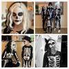 BERON Perucă Scurtă Ondulată Neagră și Albă Yin-yang pentru Femei Perucă Ondulată Perucă Cosplay de Halloween Bandă de Păr