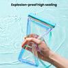 Waterproof Phone Pouch with Lanyard Touchscreen Clear PVC Beach Kayaking Swimming Floating Cell Phone Dry Bag Case Protector