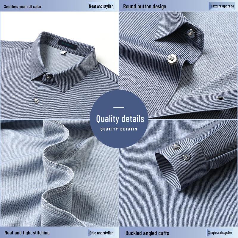 Shanshan Men's Letter Print Long Sleeve Casual Shirt