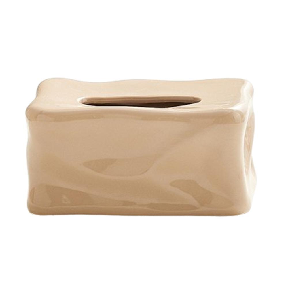 

Диспенсер для бумажных полотенец в стиле INS, керамическая коробка для хранения салфеток, подарочная коробка для бумаги с выдвижным ящиком, принадлежности для хранения хаки