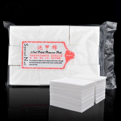 450pcs/bag Gel Nail Polish Remover Gel Polish Cleaner Manicure Nails Remover Lint-Free Wipes Cleaner Paper Pad