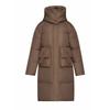 Down padded jacket women's middle school over the knee length thickened 2025 winter cotton jacket Korean version of the new padded jacket loose jacket