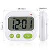 Digital Display Countdown Timer Glow-in-dark Digital Timer Vibration Alarm Clock  Home Gadget