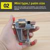 Multifunctional Mini Bench Vise - Compact Table Vise for Home and Laboratory Use