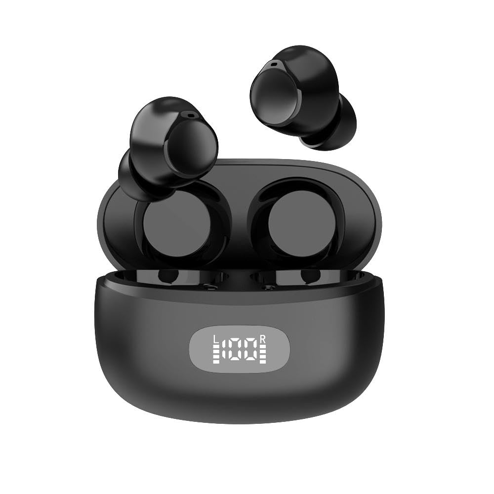 Bluetooth Wireless Earbuds with Two Silicone AI Smart ENC IPX7 Up To 70 Hours of 2025 Latest Bluetooth Earbuds with Karuna HIFI Sound Low Instant for