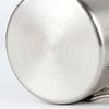 Stainless Steel Camping Cup with Lid Rust Prevention Foldable Camping Cup for Outdoor Hiking
