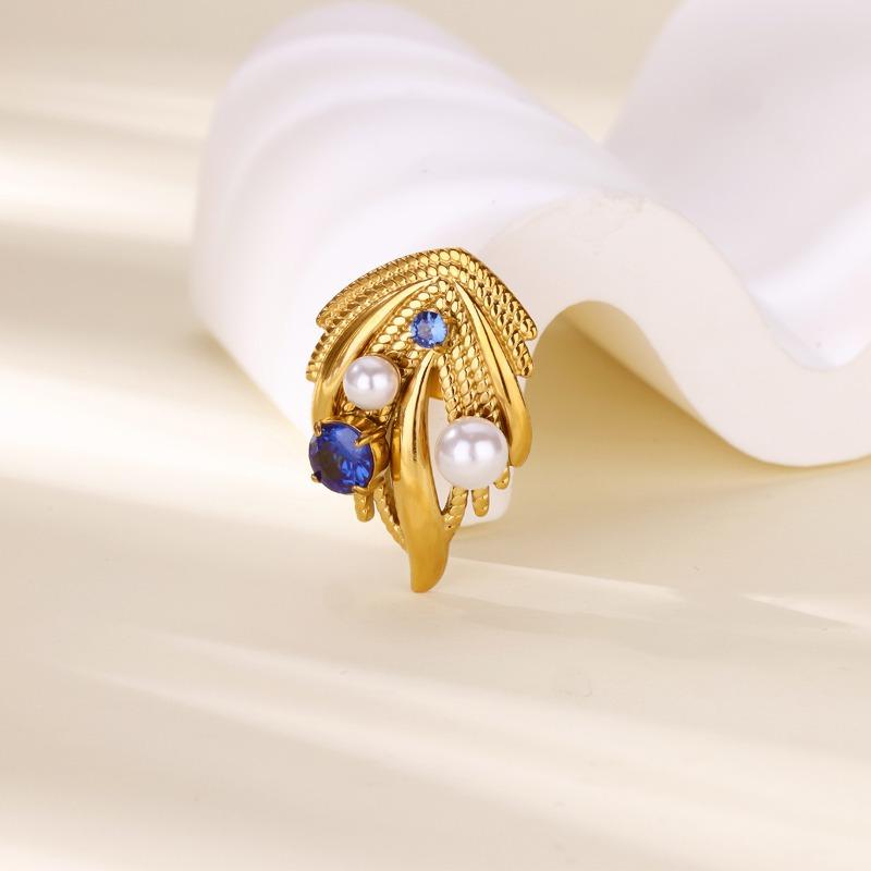 Light Luxury Cute Coconut Tree Brooch Premium Sense Pearl Accessories Pin Temperament Creative Personality Metal Jewelry Women