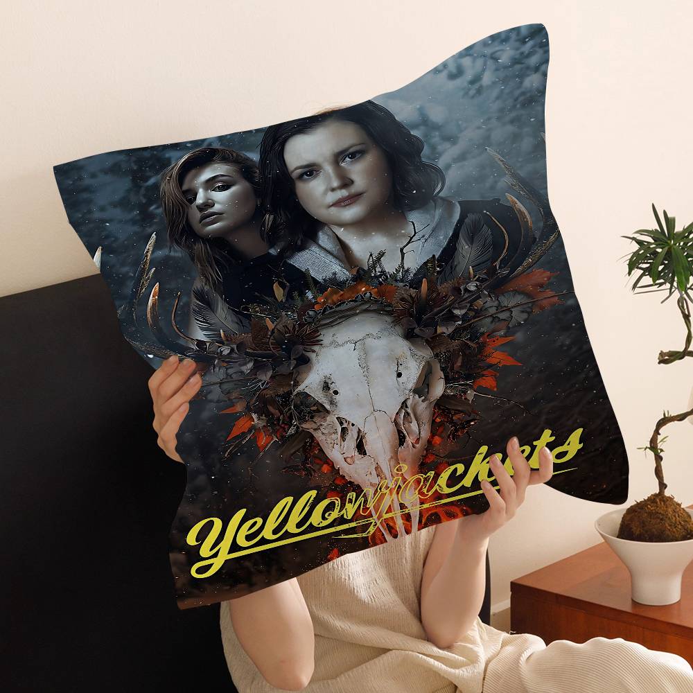 Psychological Horror Series Yellowjackets Personalized Picture Text Home Decorative Pillows Household Gifts 45x45cm