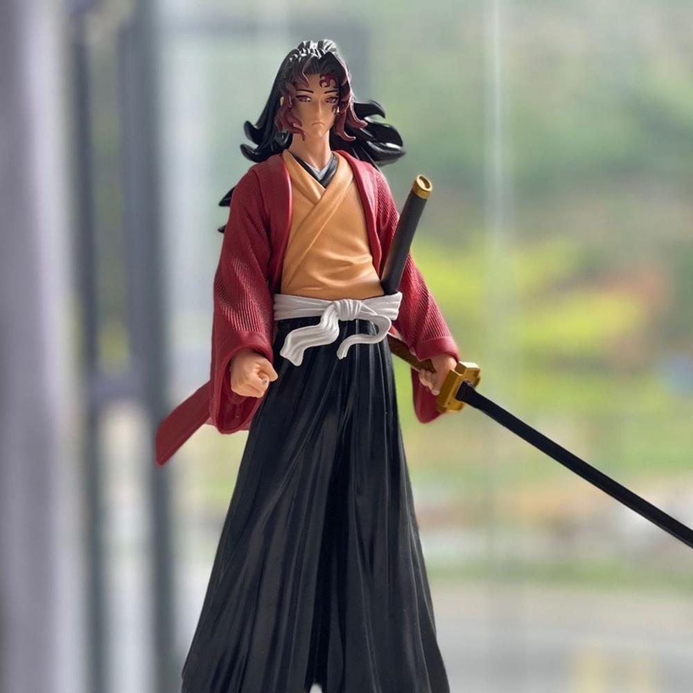 New Demon Slayer Figure Douma Daki Giyuutarou Tsugikuni Yoriichi Kokushibo Pvc Model Action Figure Room Decoration Toy For Kids