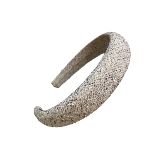 

Женская однотонная широкая повязка на голову в стиле ретро в стиле ретро, ​​милые украшения для волос, обруч для волос, аксессуары для волос белый