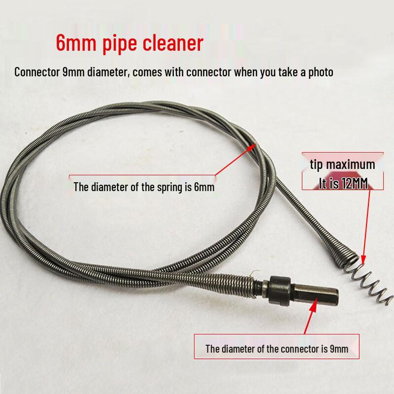 Powerful Pipe & Sewer Spring Unclogger