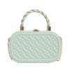 Korean Version of the New Wavy Box Bag, Cosmetic Bag, Styling Small Bag, Women's Bag, Crossbody Shoulder Bag, Handbag.