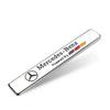 CRB1 3D Metal Car Logo Stickers Side Fender Tail Trunk Styling Accessories For Mercedes Benz AMG W204 W205 W203 W211 W212 W213 W201