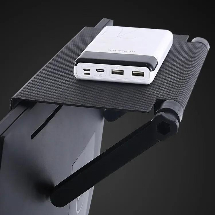 Adjustable TV Monitor Rack TV Screen Top Storage Shelf Holder Computer Desktop Display Stand Router Shelf Rack Home Organizer