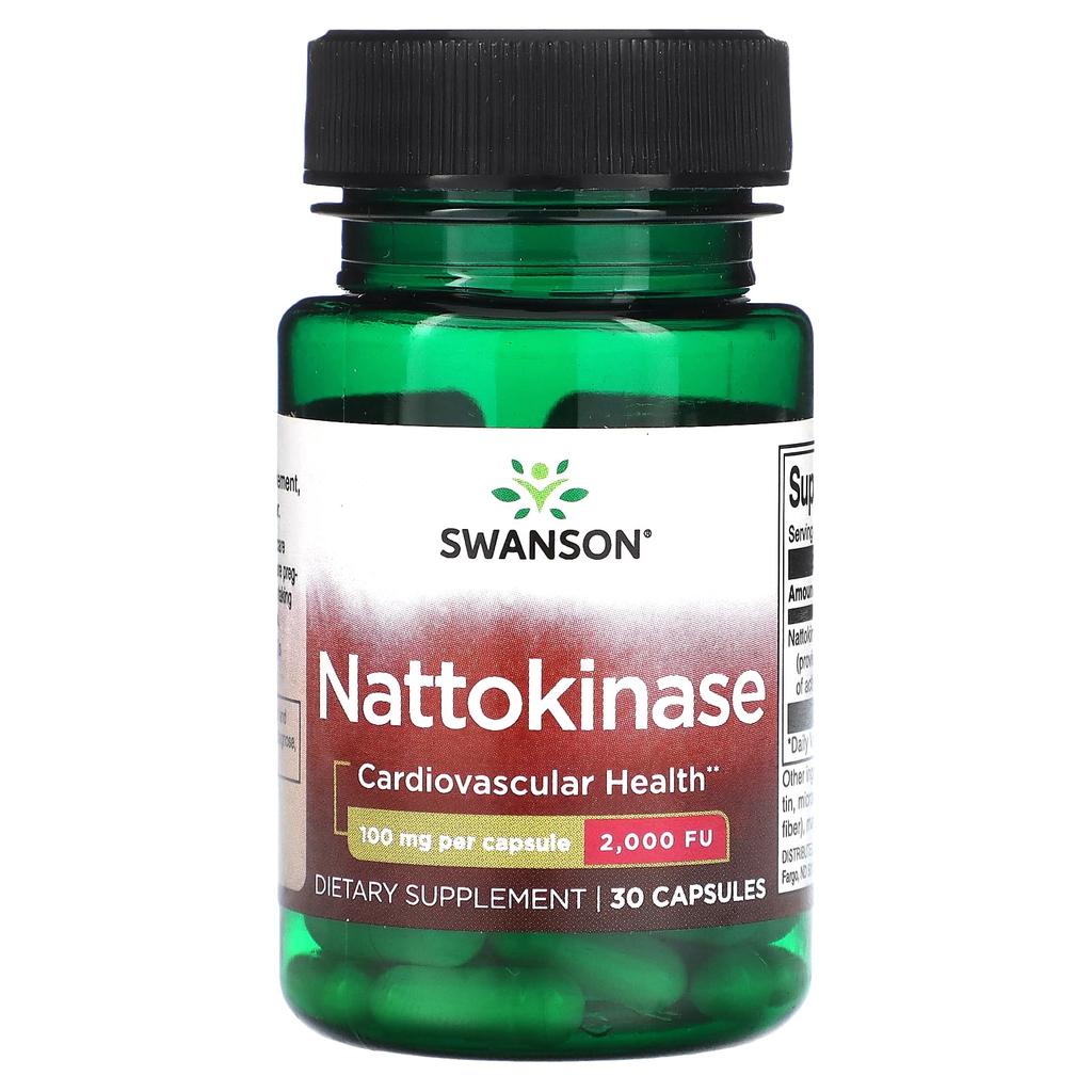 Nattokinase, 100Mg, 30 Capsules