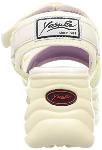 Yosuke Platform Shoes, Women's, Ivory, Size 24.5cm, 2710030