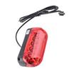 48V Electric Bike Brake LED Light Rr Tail Warning Lamp Cycling Accessories