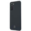 Etui Do Samsung Galaxy S21 Mercedes Silicone Line Niebieskie