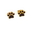 Niche Cute Non-Fading Cat Paw Titanium Steel Stud Earrings for Women
