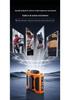 2026 Rechargeable High-Speed Waist Fan with Digital Display for Extreme Cooling Outdoors