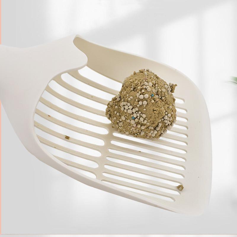 New Efficient, Reliable, and Durable Plastic Litter Scoop for Cats - The Essential Addition To Your Cleaning Routine for Quick a