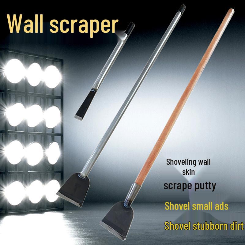 Pro Wall Scraping & Paint Tool: Multi-Purpose Putty, White Ash, Chopper, and Cement Scraper for Decoration & Chili Prep.