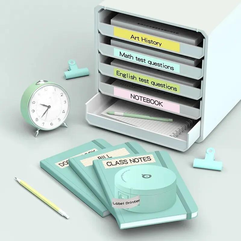 L1 Plus Mini Etykieta Naklejka Drukarka Do Notatek Kuchnia Przechowywanie Plik Biurowy Zakładki Mogą Być Wklejane Kolorowe Taśmy Wybór
