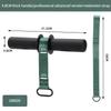 Forearm Strength Trainer Wrist Roller with Thickened Non-Slip Handle Adjustable Belt Home Workout Fitness Equipment Durable