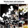 LED Electronic Luminous Round Lights, Colorful Shining Small Round Ball Lights, Handmade Balloon Lights, Decorative Luminous