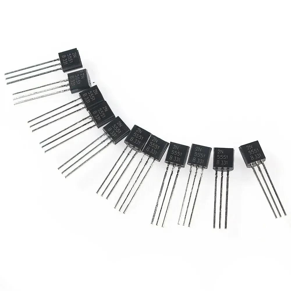 100/160/170PCS Transistors Set S9012 2N2222 S9018 A1015 C1815 A42 2N5401 A733 C945 S8050 S8550 2N3906 NPN PNP Electronics Kit
