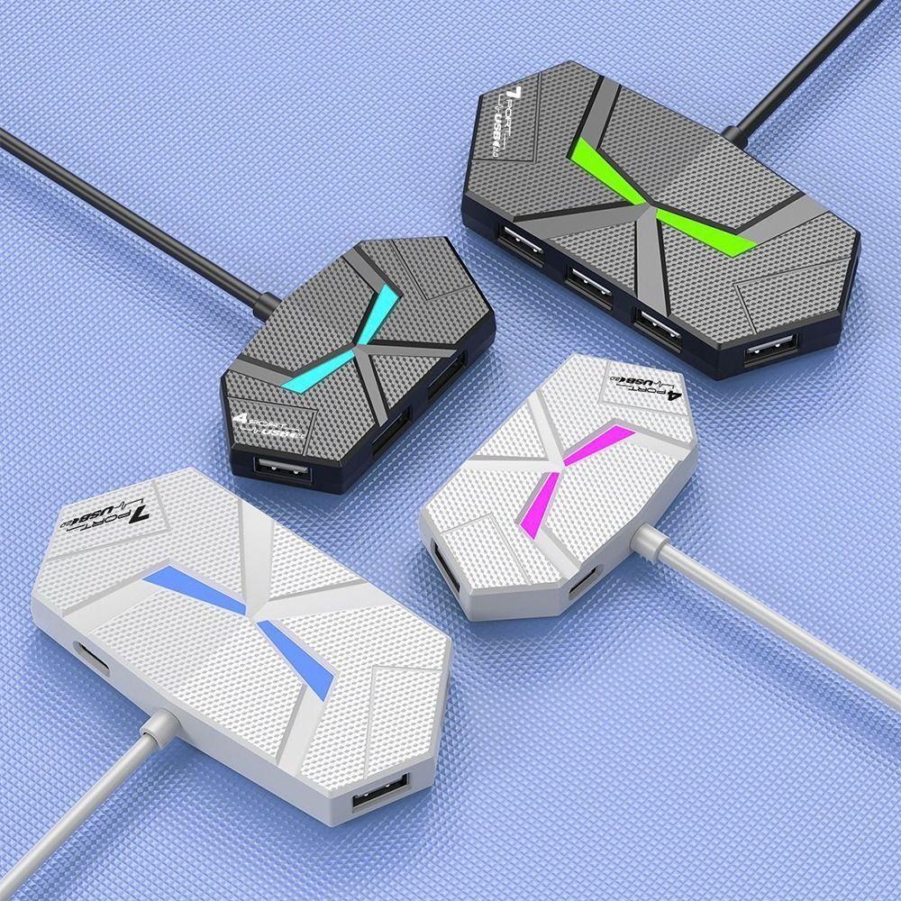 4/7 Ports USB Docking Station Type C USB 3.0 HUB Splitter USB Splitter Adapter Laptop Computer