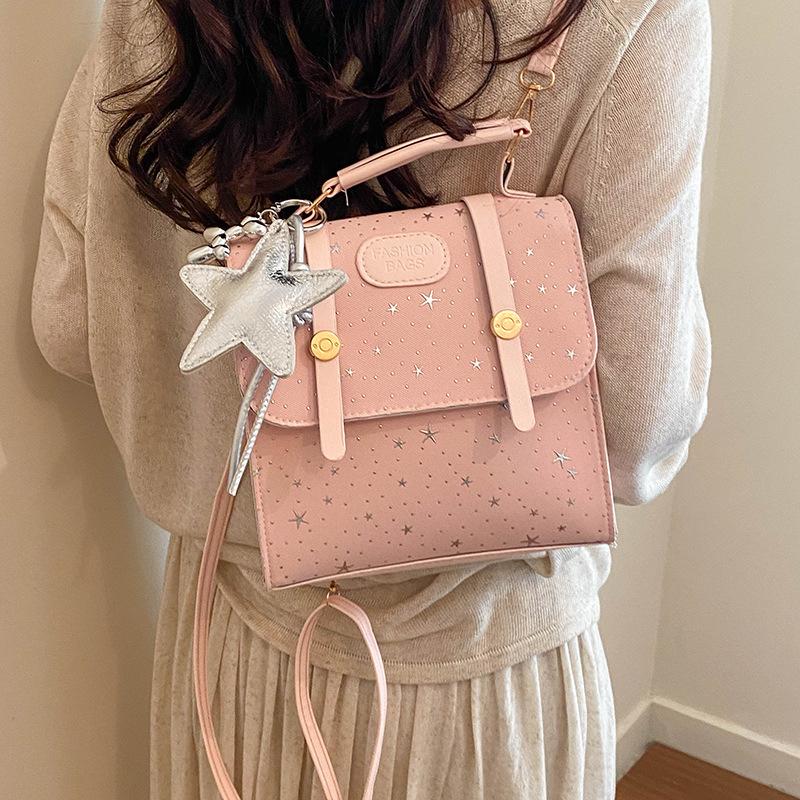 Starlight Backpack Stylish and Trendy Handbag, Suitable for Daily Casual Use Schoolbag