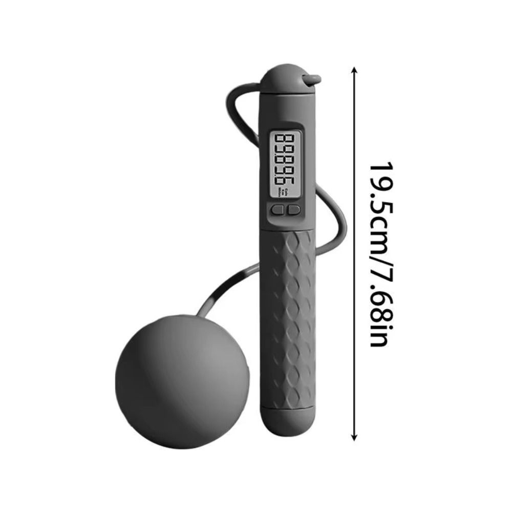 3M Length Counting Jump Rope Ball Anti-Skid Fitness Jump Rope Jump Rope with Counter  Student