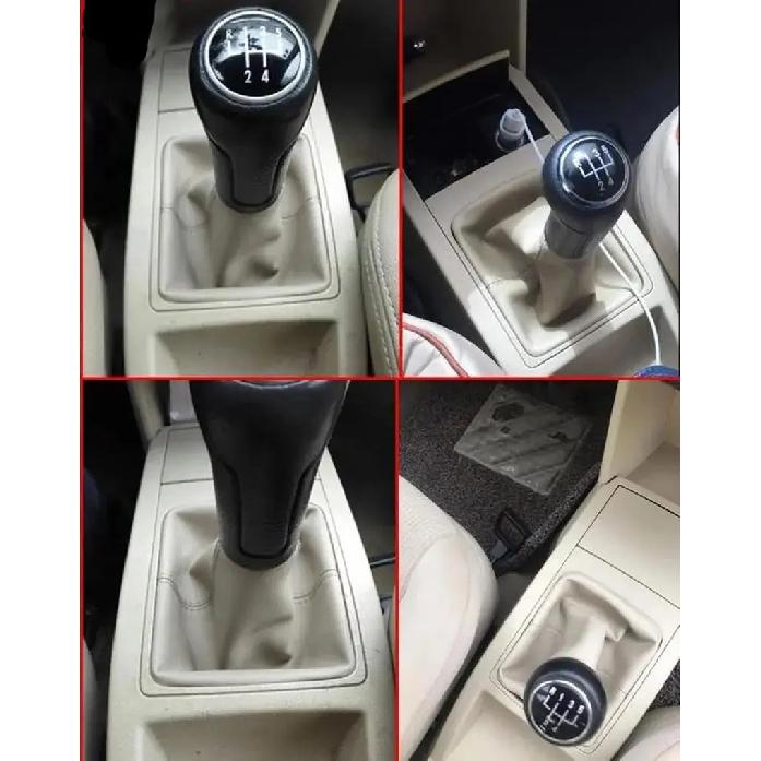 5 Speed Car Gear Shift Knob for VW Polo 9N 9N2 GTI 2002 2003 2004 2005 2006 2007 2008 2009 2010 Lever Stick Boot Cover