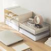 Solid Desktop Storage Rack Plastic Drawer Desk Organizer A4 Paper Sorting Box  Collection Utensils