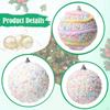 Christmas Ball Ornaments Baubles Decorative 8cm Xmas Tree Decorations for