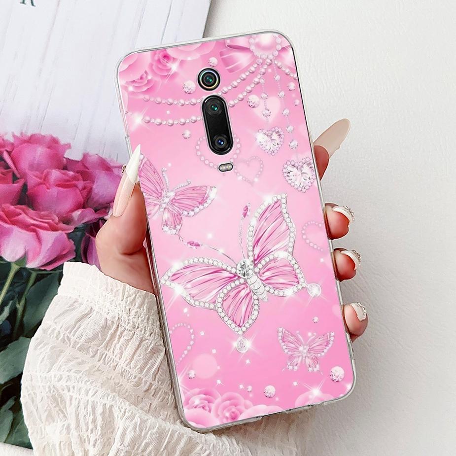 For Xiaomi Mi 9T Pro Case Cute Cat Lucky Koi Painted Cover Soft Silicone Phone Case For Xiaomi MI 9T Pro Mi9T 9TPro Fundas Coque